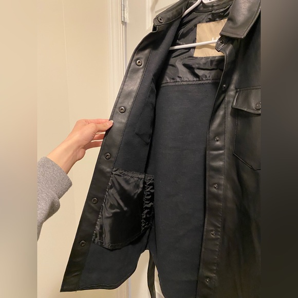 BNWT Black leather jacket - Picture 5 of 13